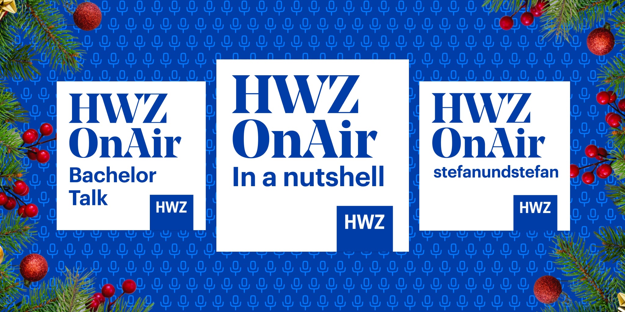 Hwz on Air Podcast Header Christmas 2023