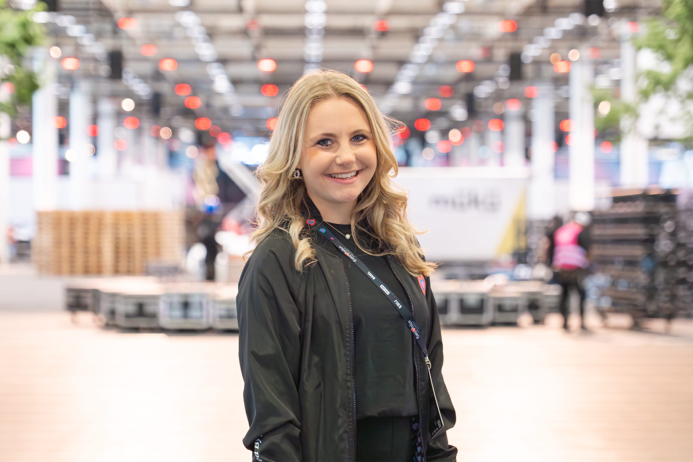 Julia Gubser am ESC 2025
