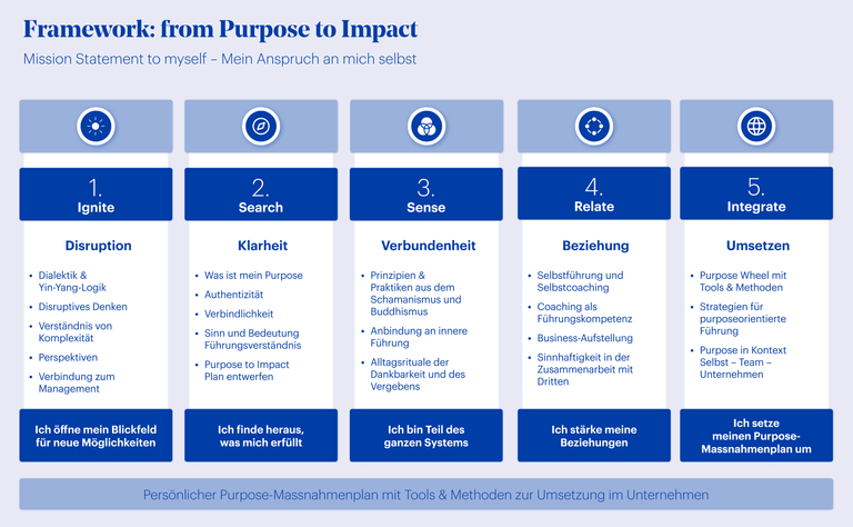 Framework CAS Purpose Driven Leadership HWZ