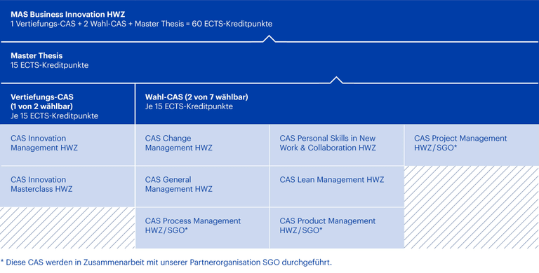 Modulaufbau Mas Business Innovation Hwz