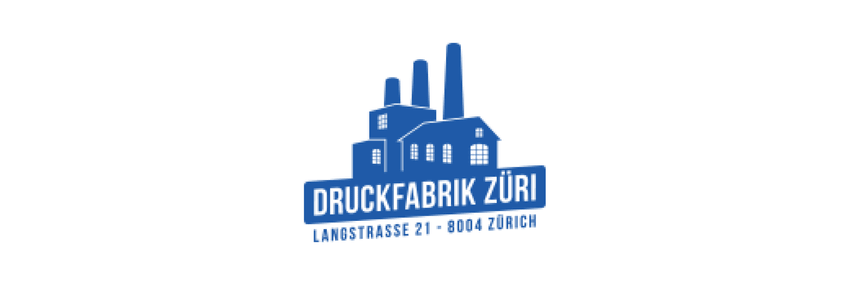 Logo Studierendenvorteile Druckfabrik Züri